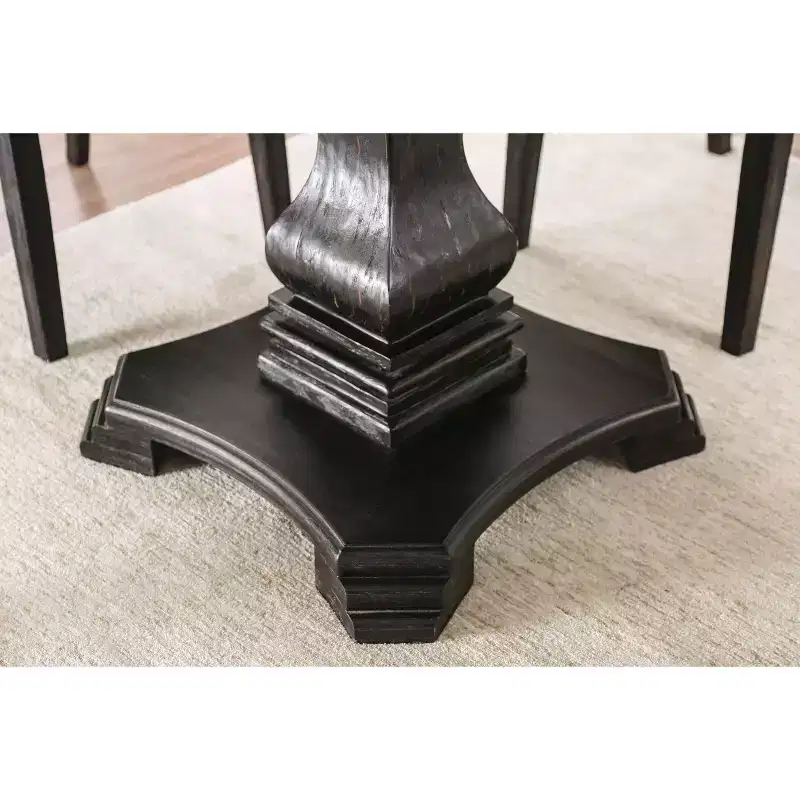 5pc Buckley Dining Set - HOMES: Inside + Out: Marble Top
