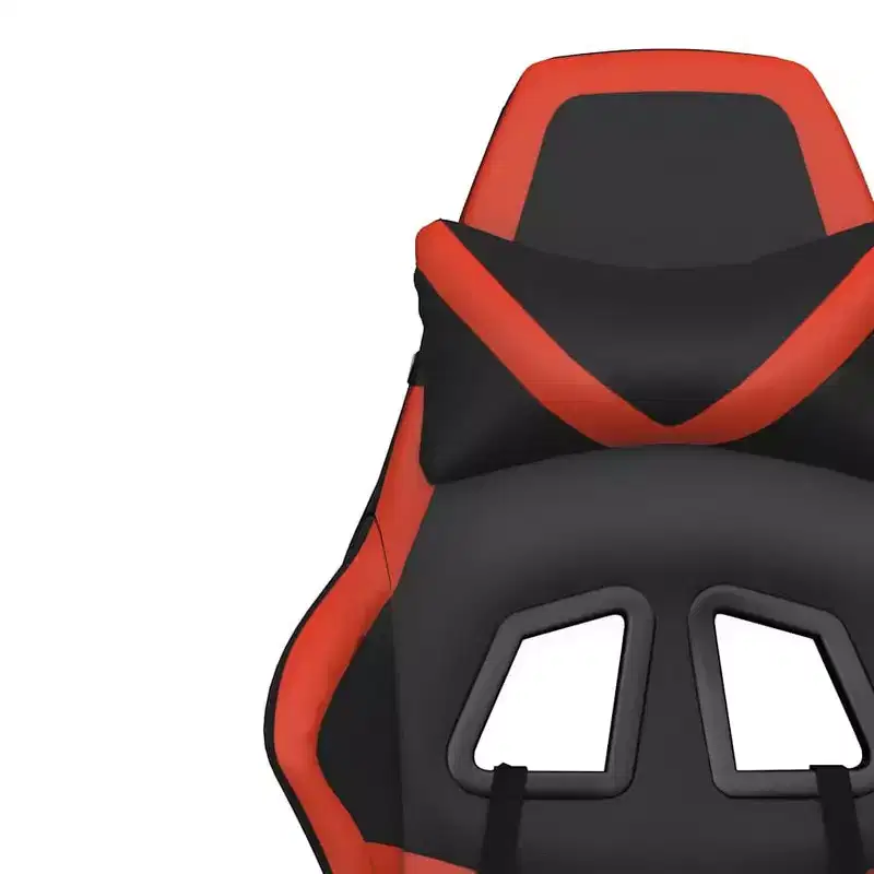 vidaXL Gaming Chair Black and Red