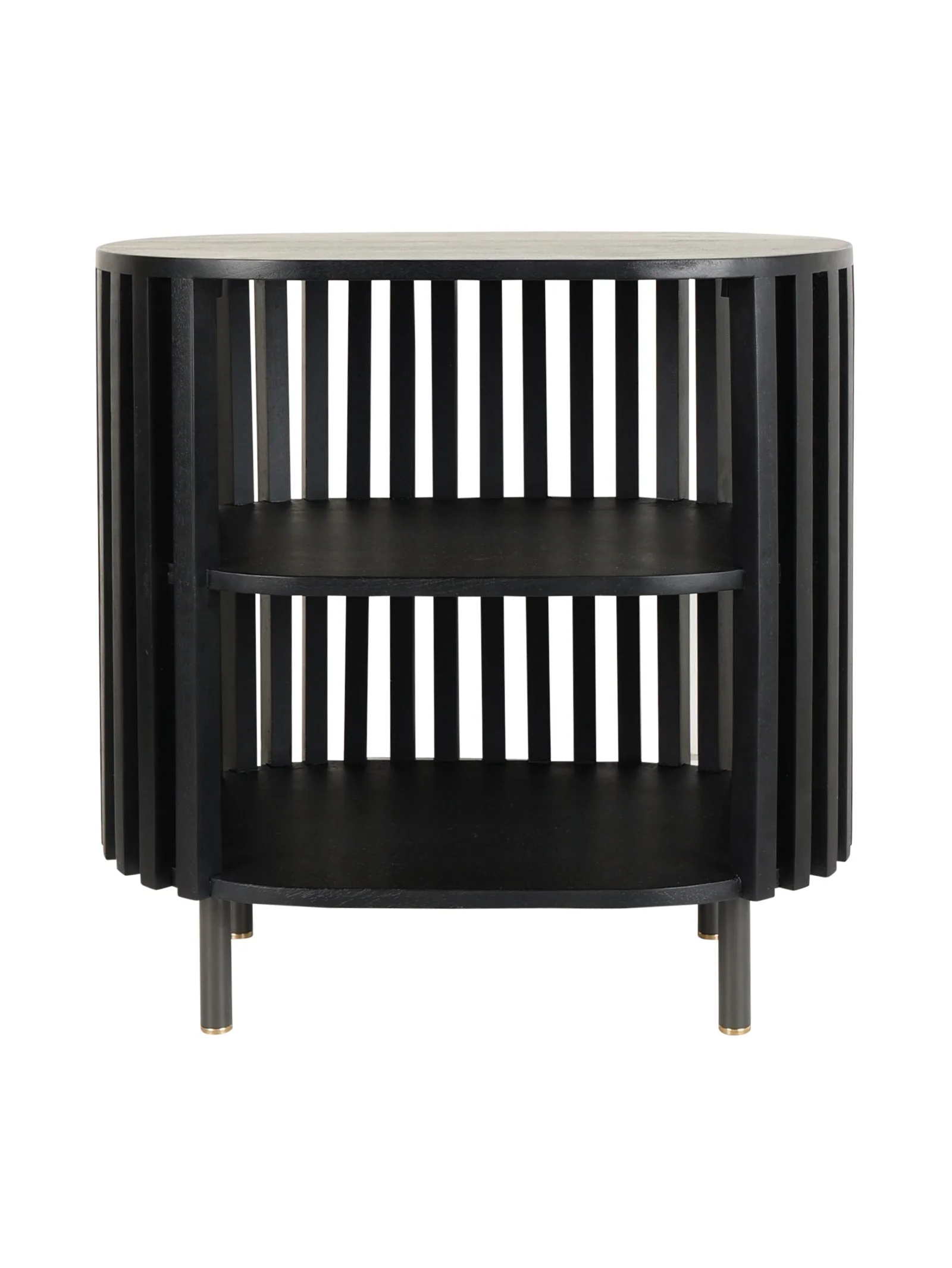 Wood Side Table for Living Room
