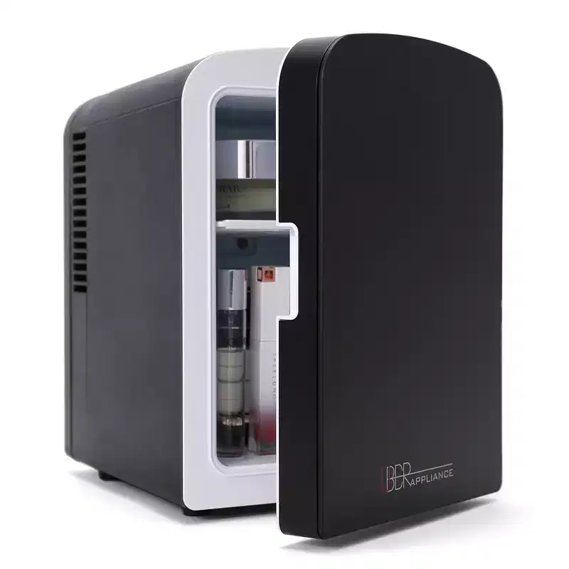 Uber Appliance Personal and Portable Mini Fridge with dry erase board and markers