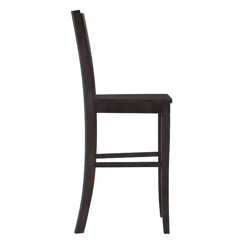 Commercial Grade Solid Wood Modern Farmhouse Counter Height Barstool