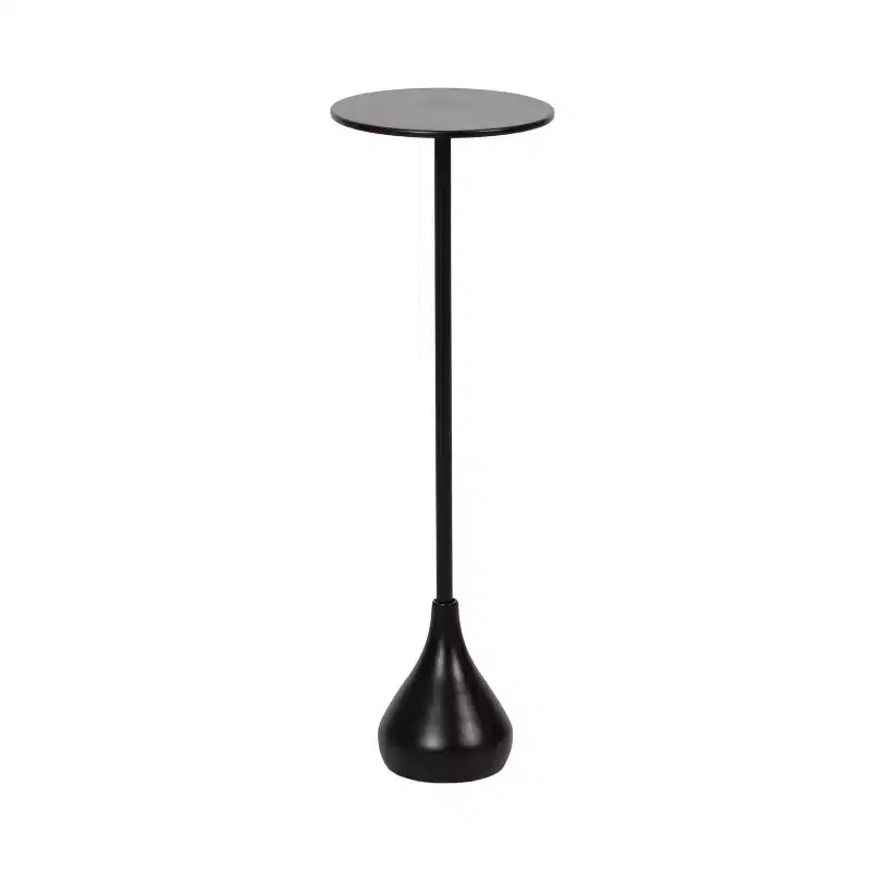 Kate and Laurel Hersi Metal Drink Table