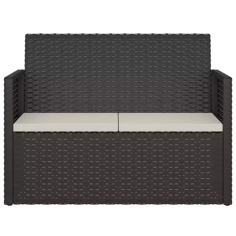 vidaXL Patio Bench Durable Garden Bench Rectangular Modern