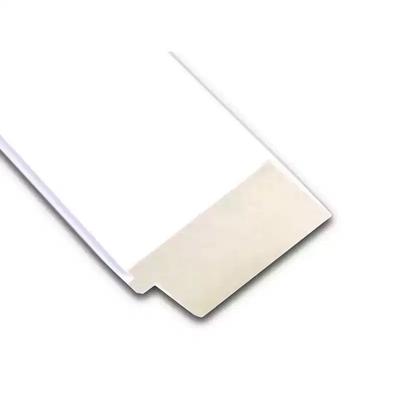 41 x 29 Non-Beveled Corvino White Wood Wall Mirror - Amanti Art: Modern Rectangle, Includes Mounting Hardware