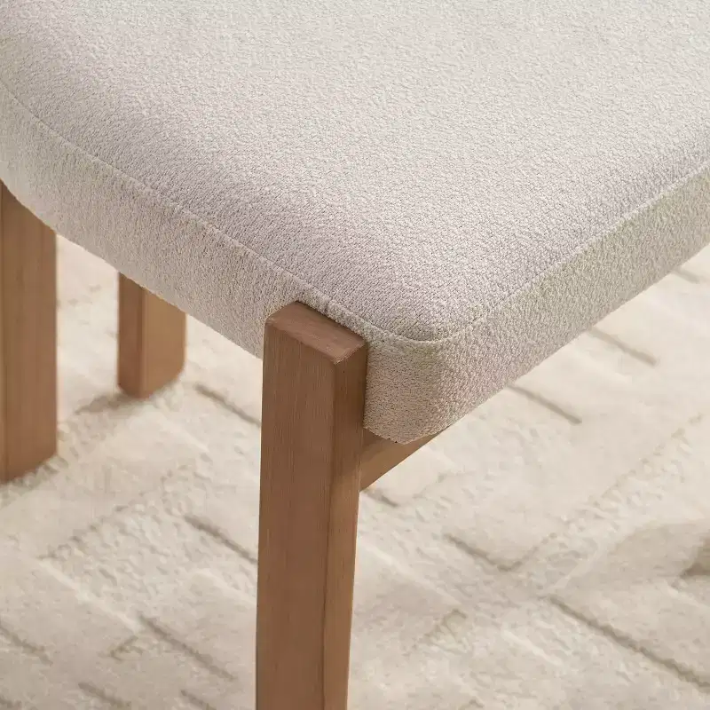 Chenille Upholstered Side Chair Dining Chairs