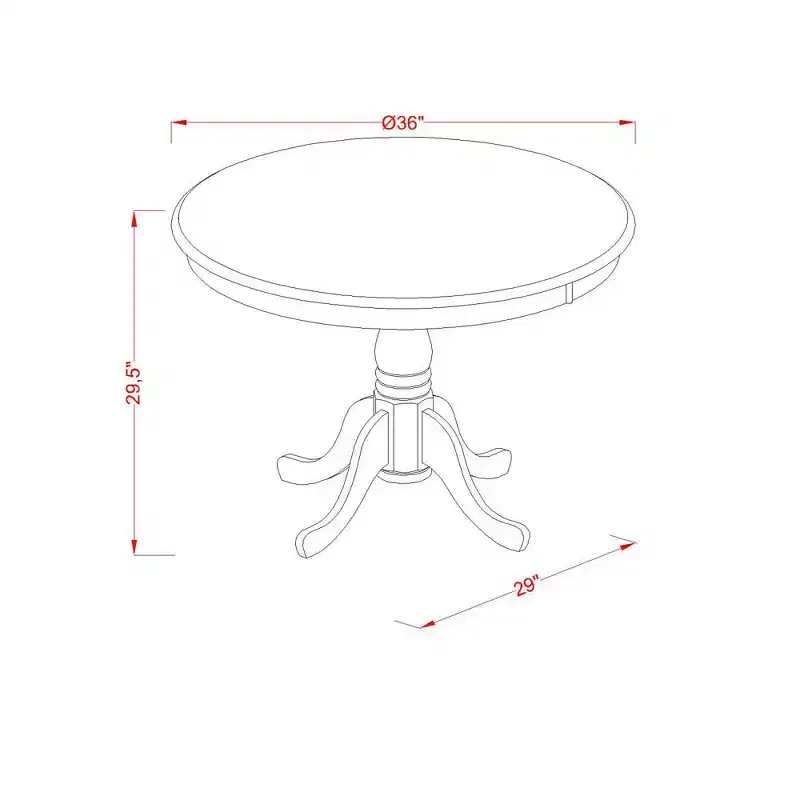 HomeStock Belmont 3 Piece Dinette Sets Contains 1 Wooden Dining Table and 2 Black Linen Fabric Dinning Chairs , High Back ? Wire Brushed Black Finish