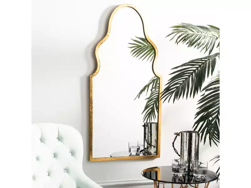 Parma 18 x 36 Mirror - MIR4094 - Gold Foil - Safavieh