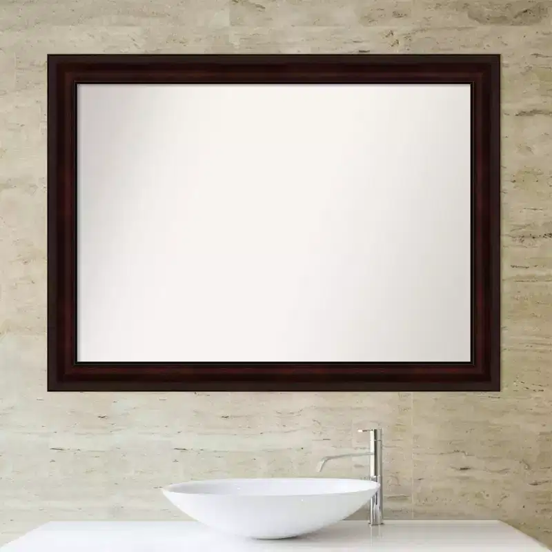 Polystyrene Frame Wall Mirror 43