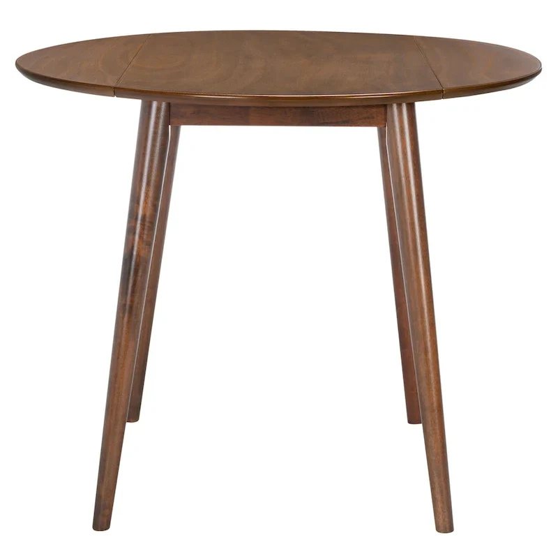 SAFAVIEH Geoff Folding Round Dining Room Table - 35 W x 35 L x 29 H - 35Wx35Dx29H