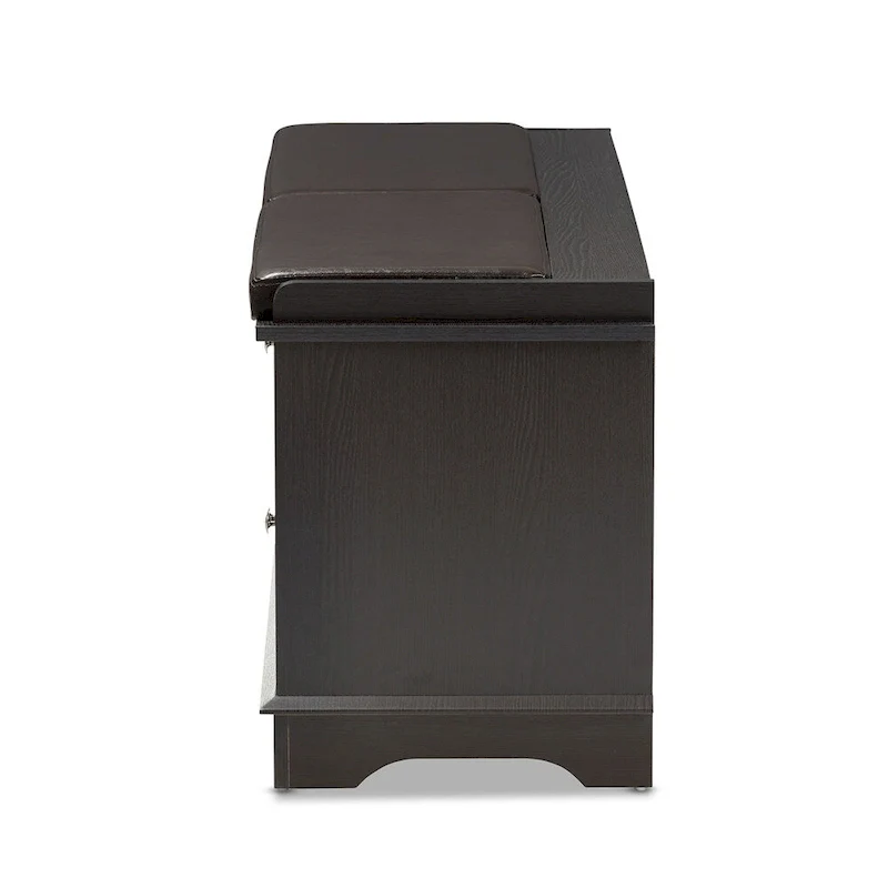 Foldable Rolling Wooden Kitchen Cart with 3 Tiers