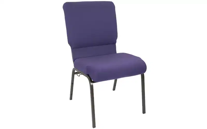 Emma and Oliver Church Chairs 18.5 in. Wide