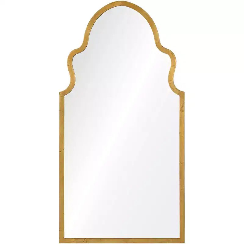 Cooper Classics Lincoln Gold Leaf 20 x 37 3/4 Wall Mirror