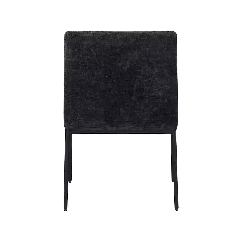 Meridian Furniture,Reeves Chenille Fabric Dining Chair, Set of 2