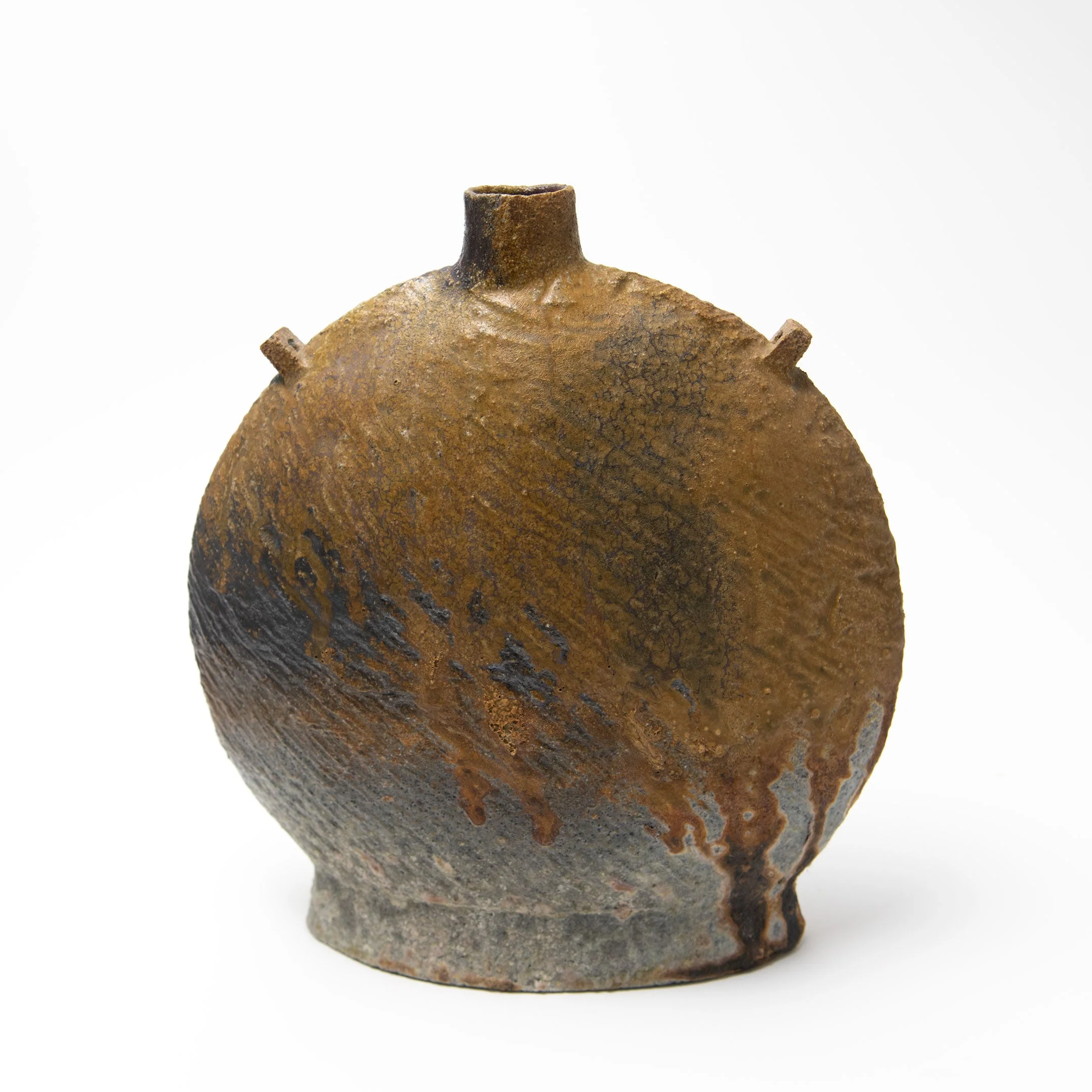 Round Flat Vase