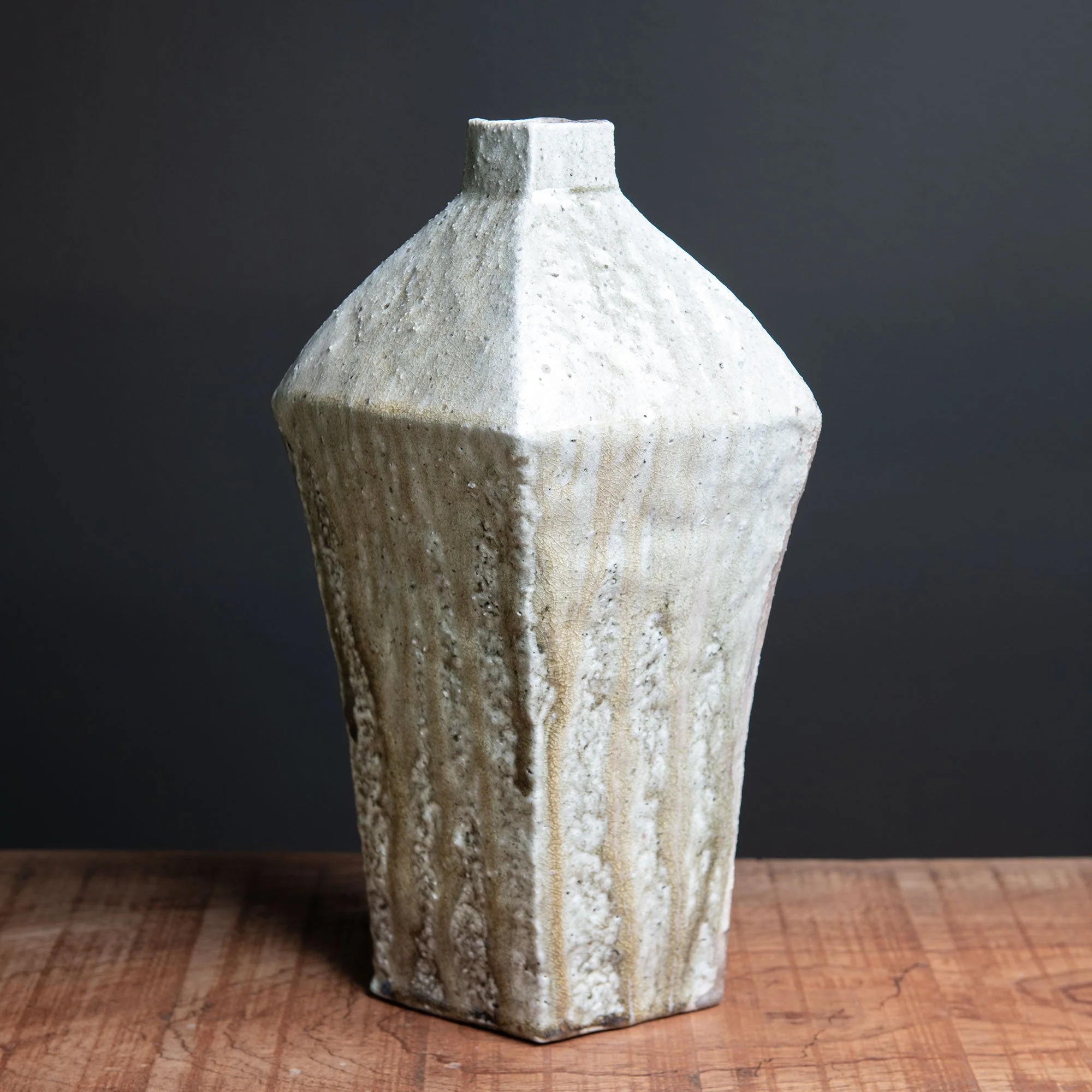 Ash Wood-Fired Vase