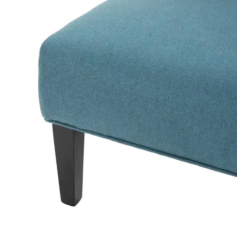 Christopher Knight Home Kassi Modern Fabric Slipper Chair - 22.50 L x 29.50 W x 32.00 H