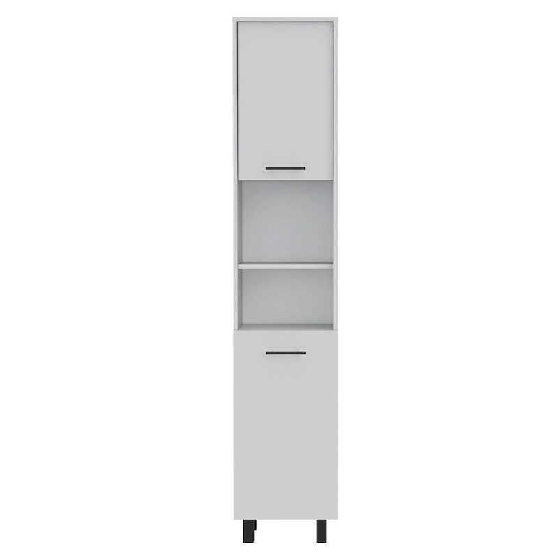 FM Furniture Nashville 2 Piece Kitchen Set, Brooklyn Kitchen Island and Sheffield Pantry Cabinet