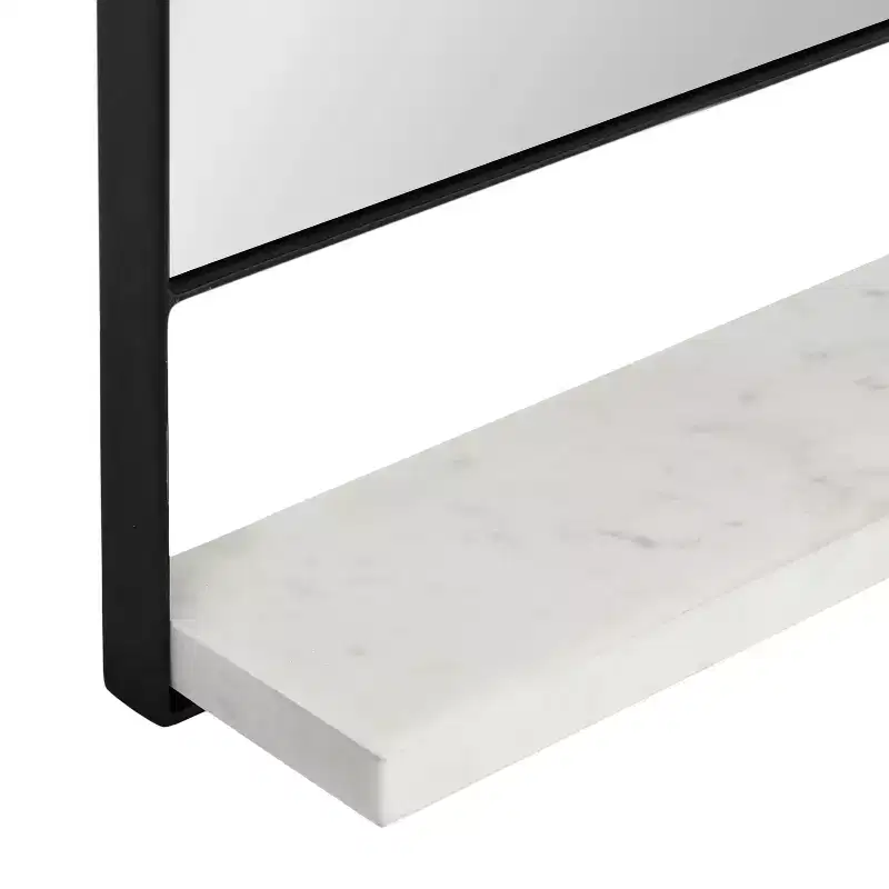 20x34 Chadwin Arch Wall Mirror with Shelf - Kate & Laurel All Things Decor