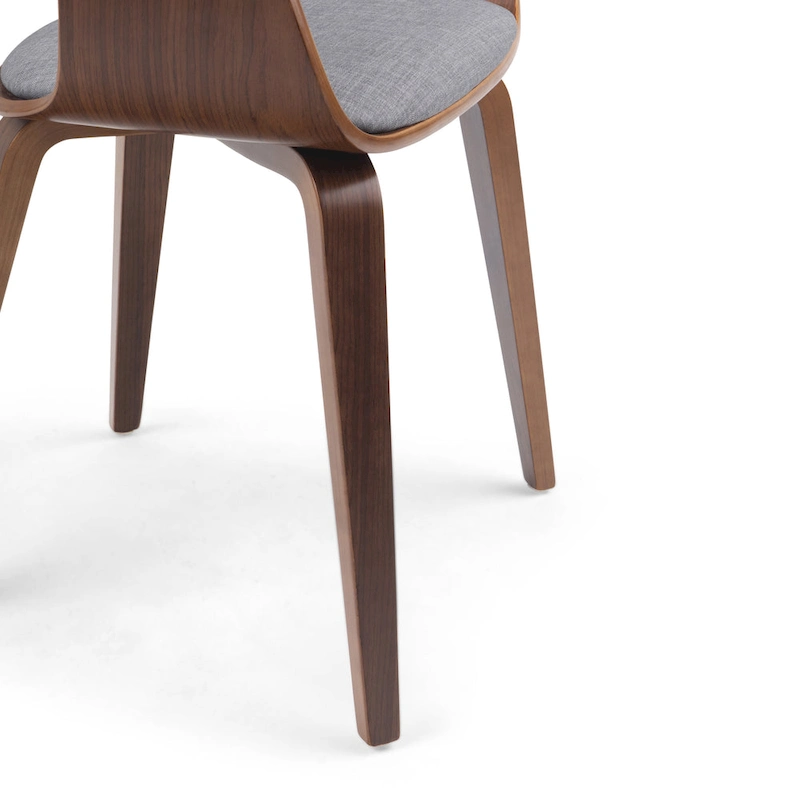 WYNDENHALL Calinda Mid Century Modern Bentwood Single Dining Chair - 20.5w x 21.7d x 30.9h