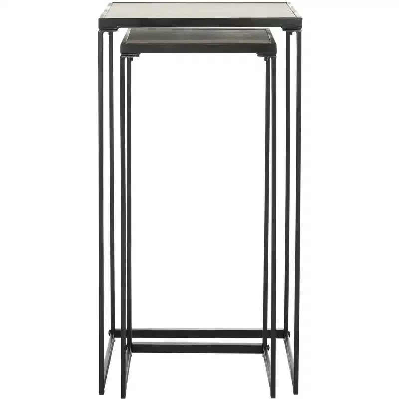 Callia End Table - FOX4268 - Light Brown - Safavieh Couture