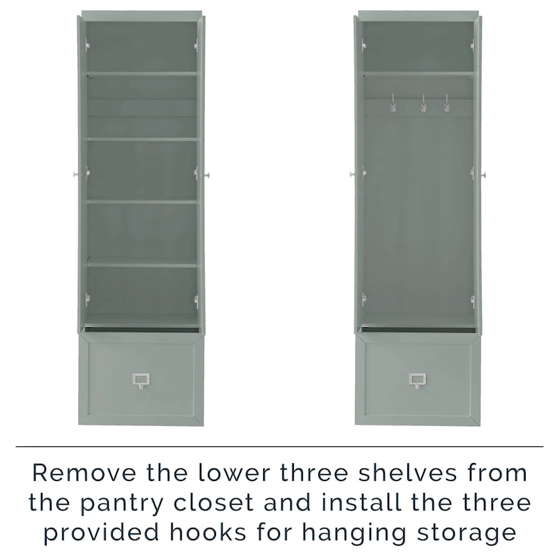Crosley Harper 3Pc Entryway Set - 16.38x66x74