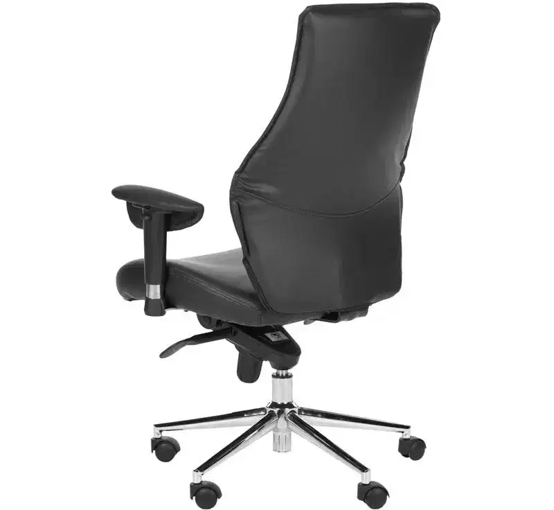Height Adjustable Swivel Desk Chair, Black, Home Office & Study
