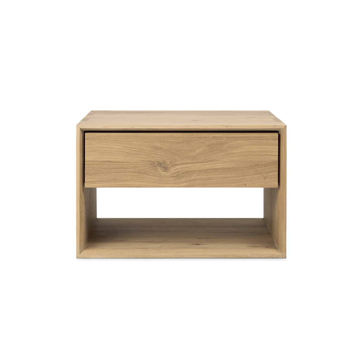 Oak Oak Bedside Table for Bedroom
