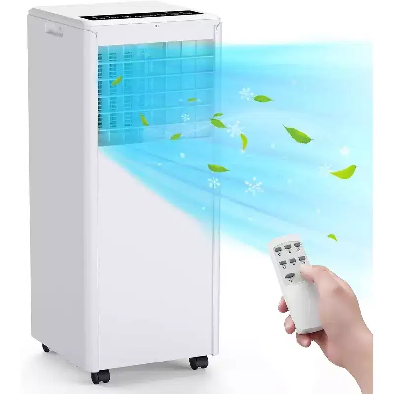 Acekool 8,000 BTU Portable Air Conditioner, 3-in-1 AC with Fan & Dehumidifier, Sleep Mode, Cools Rooms up to 250 Sq Ft