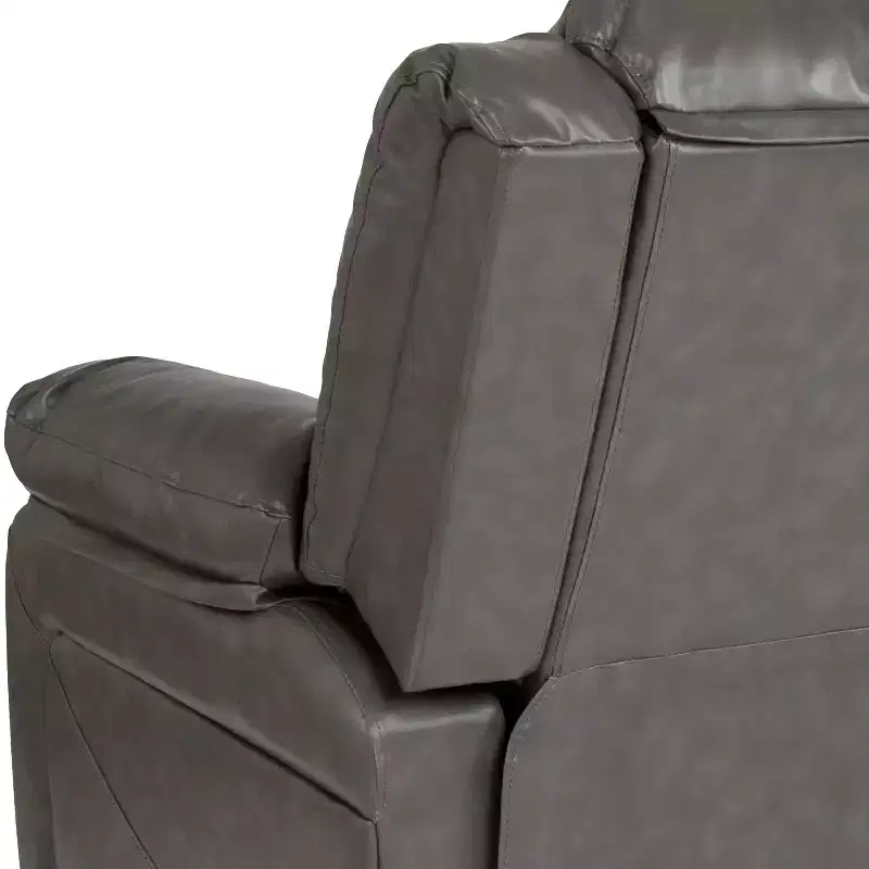 Emma and Oliver Recliner with Bustle Back and Padded Arms
