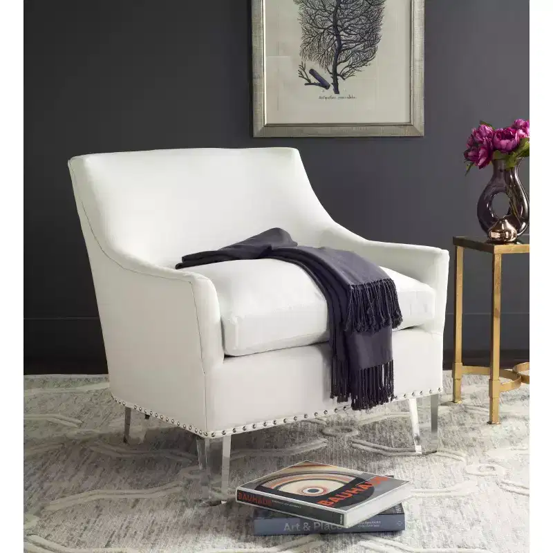 Burbank Acrylic Club Chair - MCR4214 - Safavieh