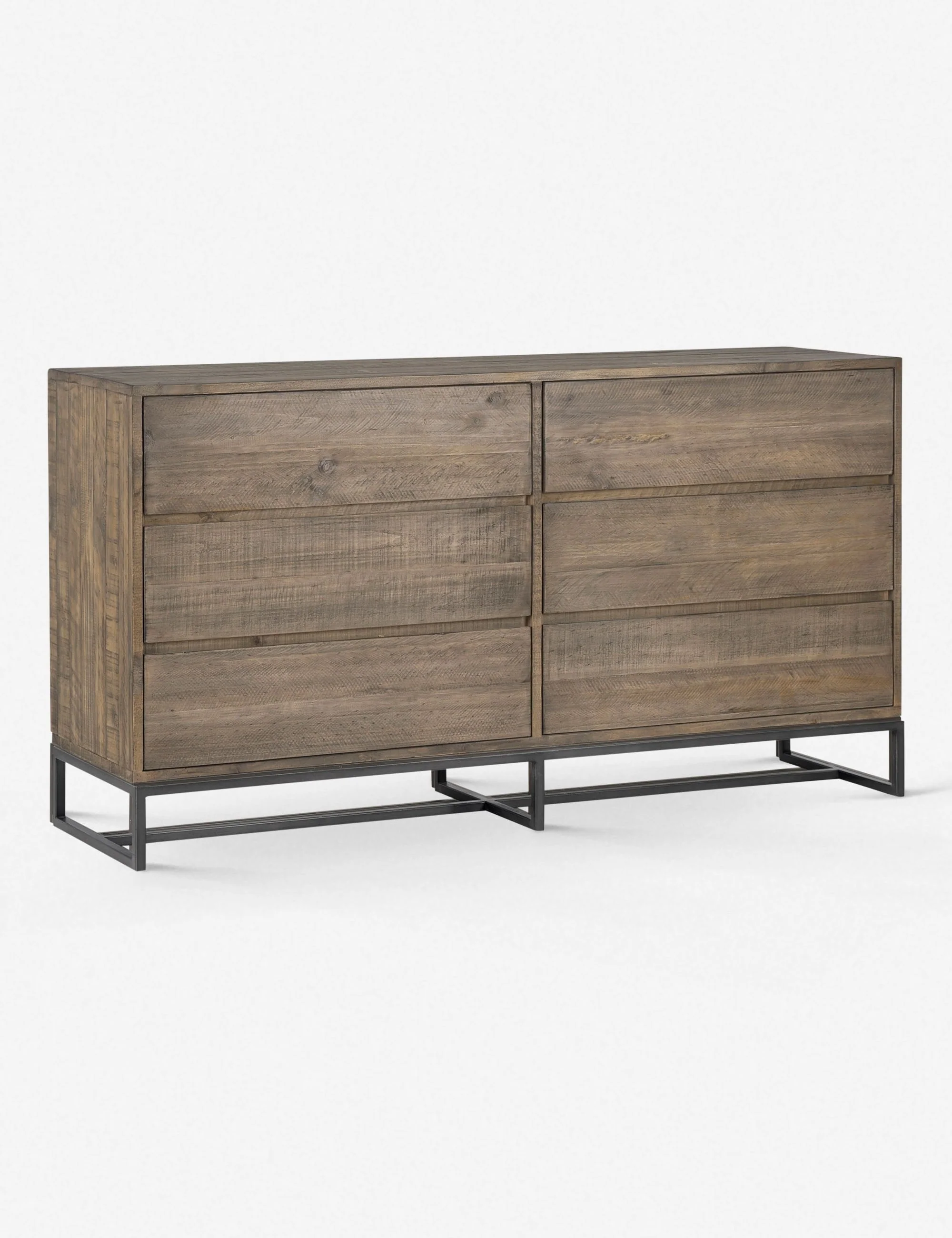 Dresser For bedrooms with a touch of rustic style, this dresser fits right in. The unique grain and knots in the solid pine add endless character
