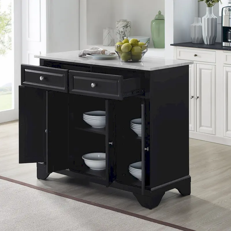 Crosley Avery Kitchen Island/Cart - 18x42.13x36