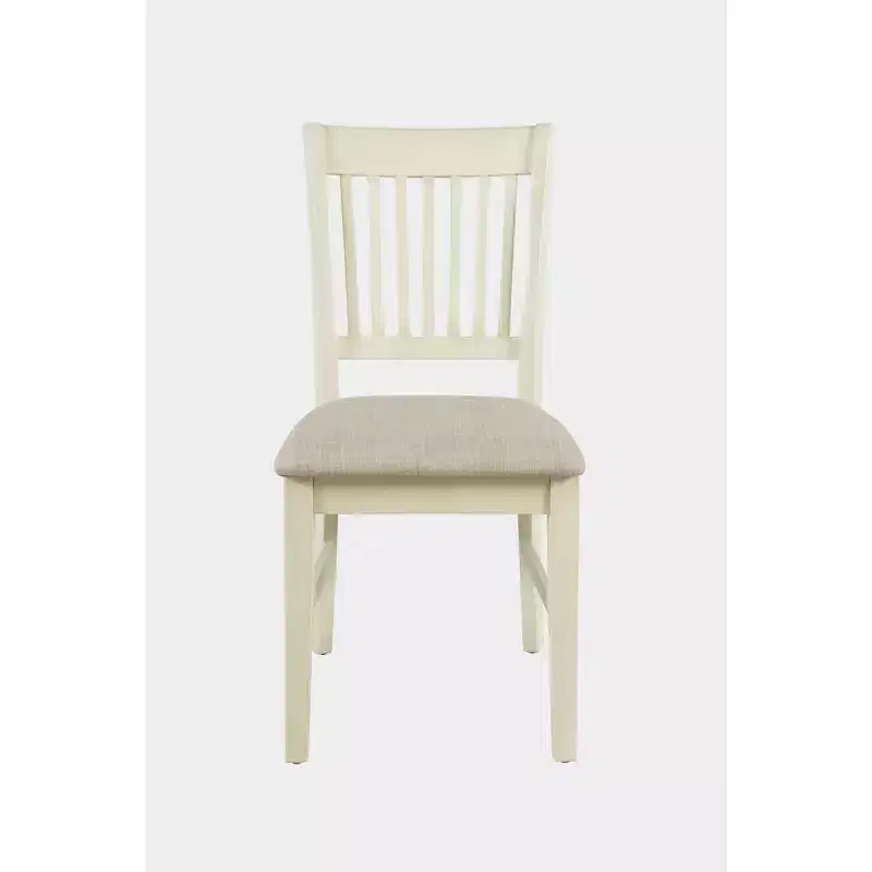 Jofran,Craftsman Slat-Back Upholstered Desk Chair