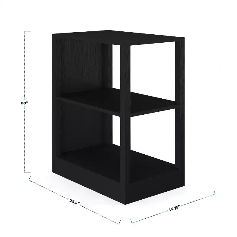 Martha Stewart Kayden Home Office Modular Single-Drawer Desk with Dual 2 Tier Shelves