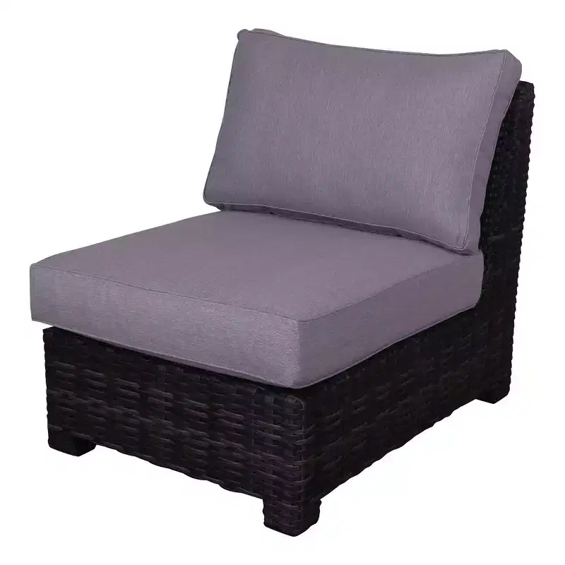 Courtyard Casual St Lucia Optional: Armless Middle Chair Grade A Vietnam Olefin
