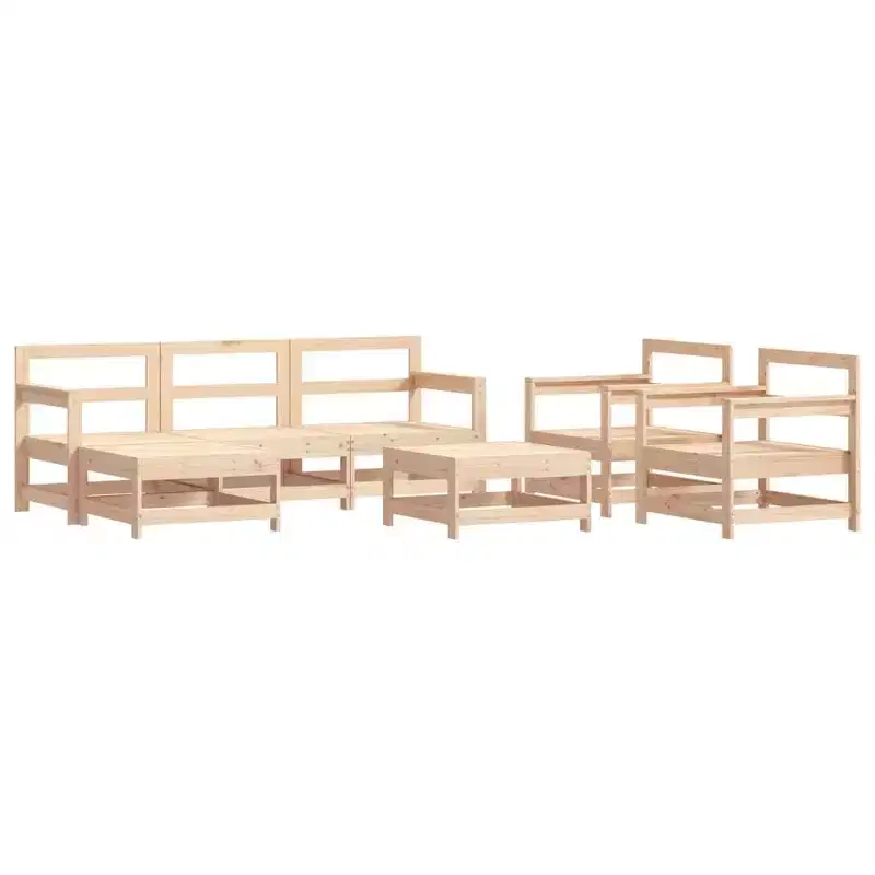 vidaXL Modular Patio Lounge Set in Different Colors
