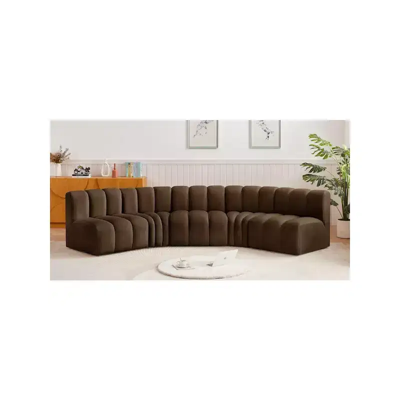 Arc Velvet Modular Sofa