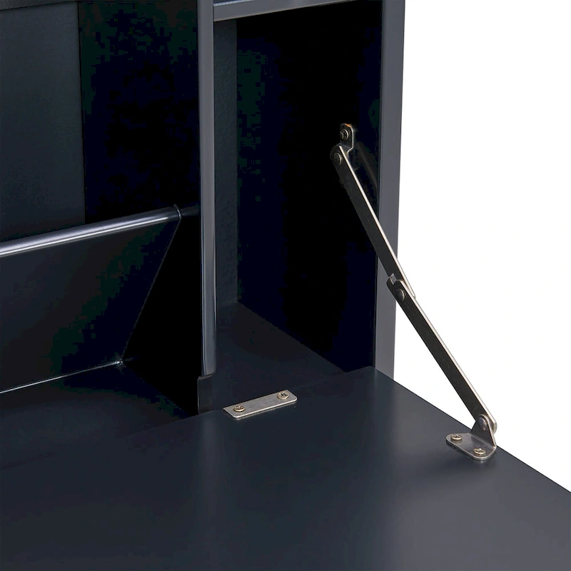 SEI Furniture Wall-mounted Folding Laptop Desk