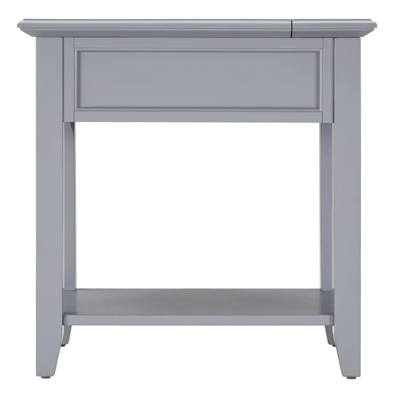 Zayden 1-drawer Side Table with Charging Station by iNSPIRE Q Bold