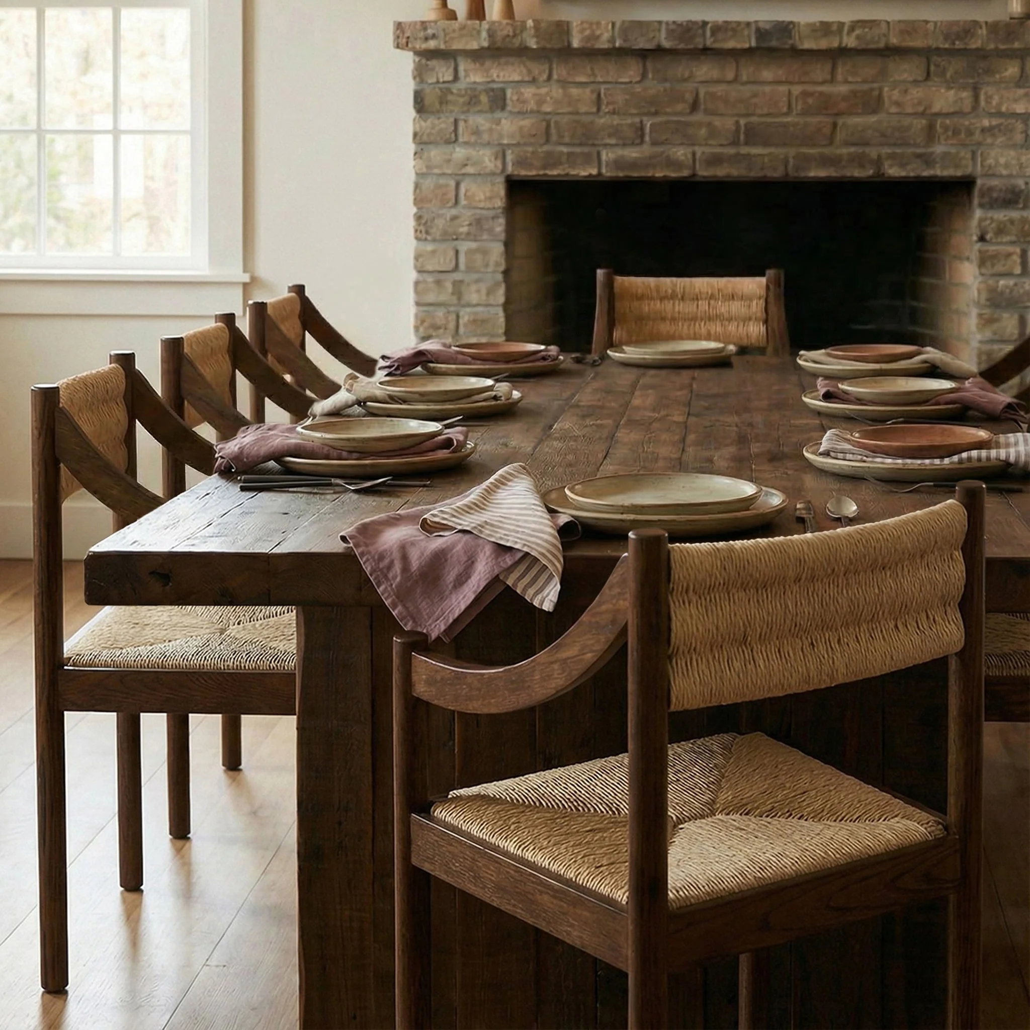 Modern Walnut Walnut Wood Dining Chair for Dining Room