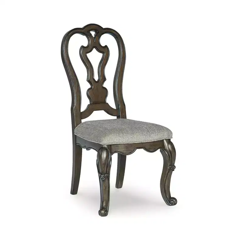 Signature Design by Ashley Maylee Dining Chair, Set of 2, Dark Brown