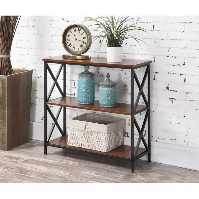 29.25 Tucson 3 Tier Bookcase - Breighton Home