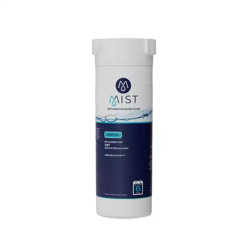 Mist GE XWF WR17X30702 Refrigerator Water Filter: Carbon Material, White, 30-Day Warranty