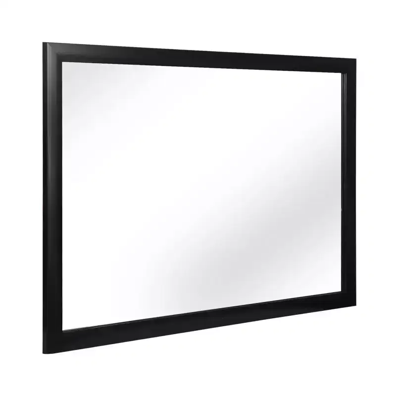 Home Collection 24 x 36 Rectangular Wall Mirror with Black Frame