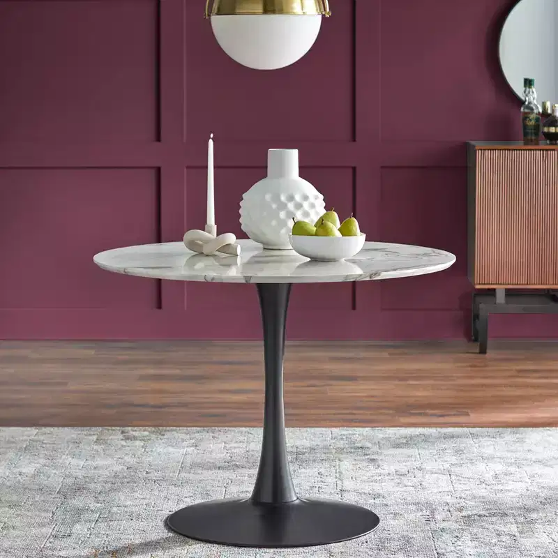 Kavitt Round Dining Table - Angelo:Home