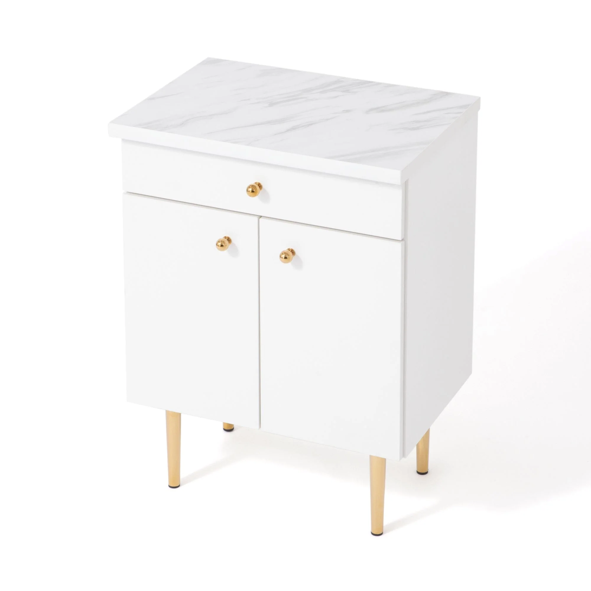 Multi-Color Sideboard with Storage Compartments
