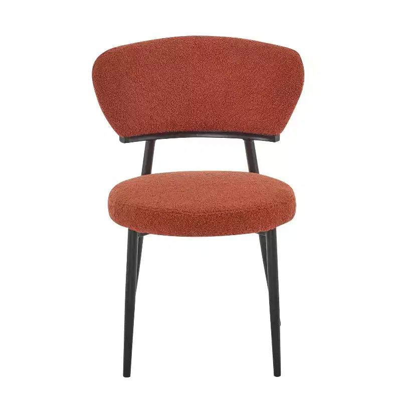 Christopher Knight Home Atrass Upholstered Dining Chair with Metal Legs (Set of 4)