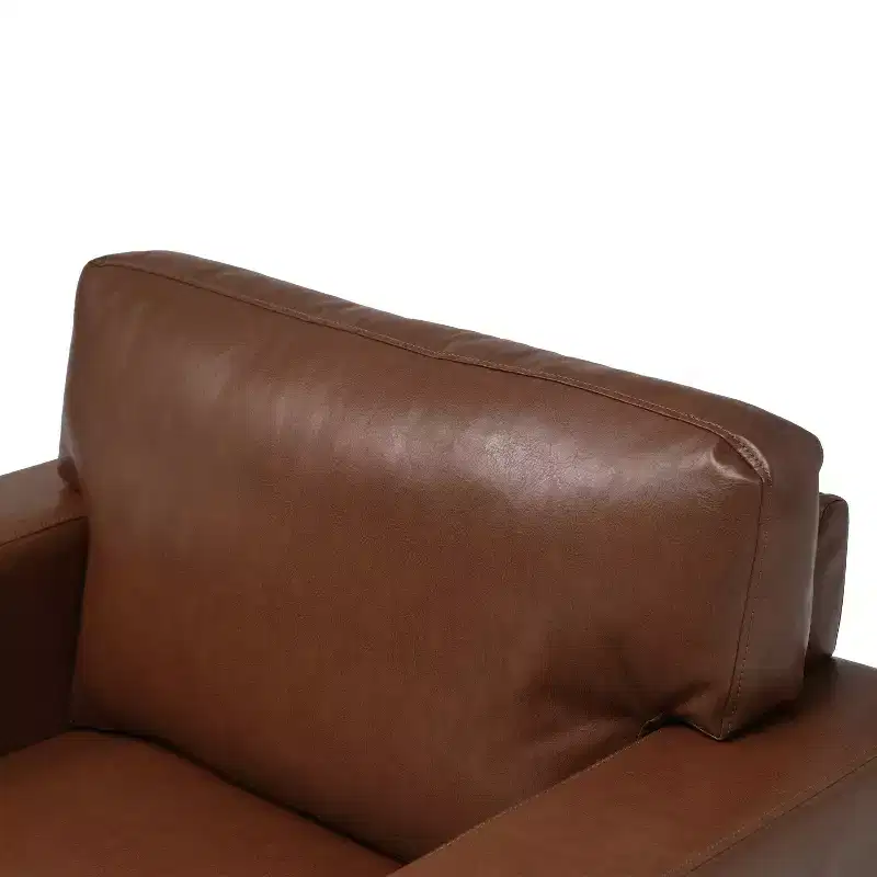 Christopher Knight Home Galen Modern Faux Leather Upholstered Armchair