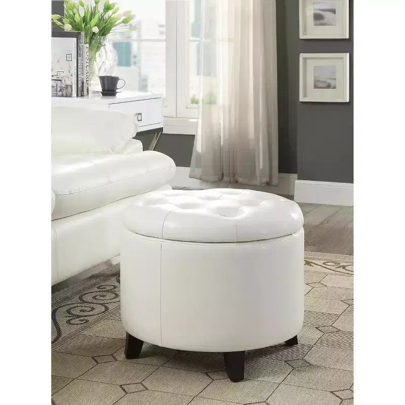 Comfort Round Ottoman