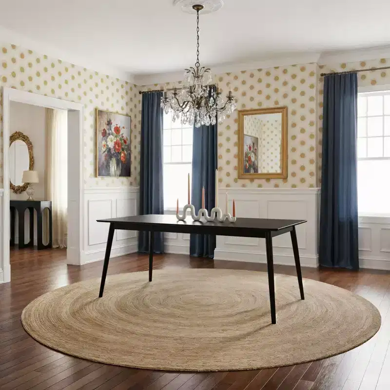 Mid-Century Modern Rectangular Dining Table (72in / 1830mm)